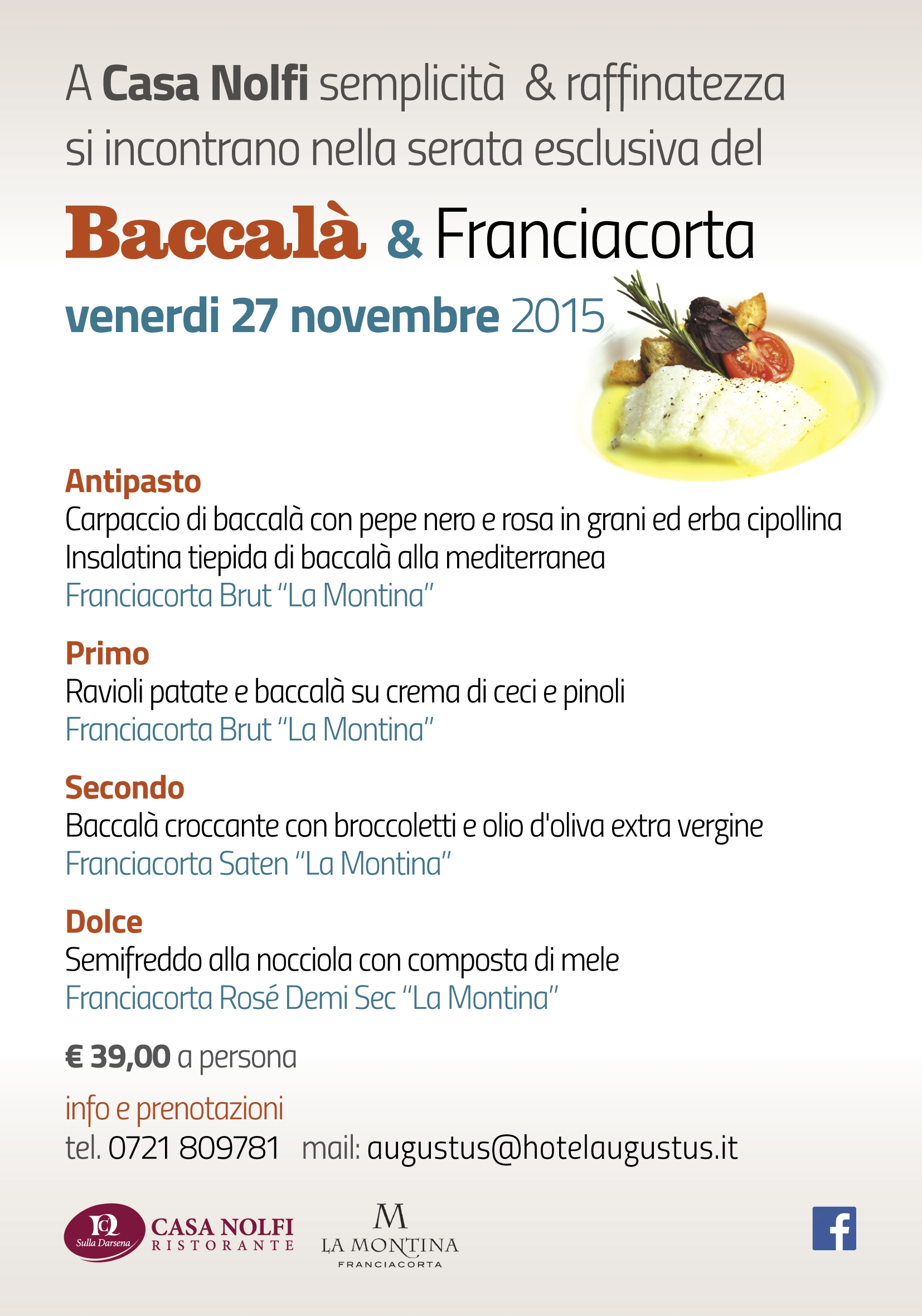 Baccalà & Franciacorta