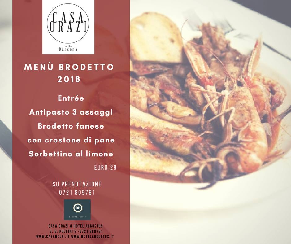 Menu' BRODETTO