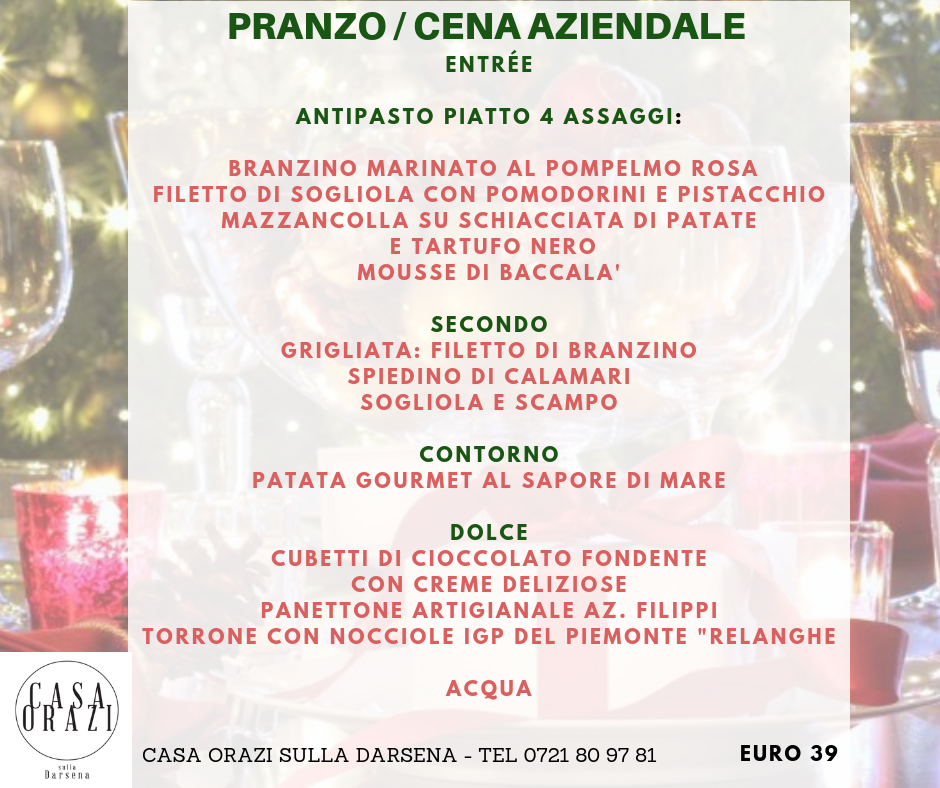 Cene aziendali 2018