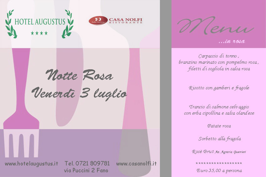 Notte Rosa 2015 a Fano